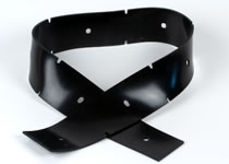 Blade Front Rubber Black